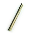 2.54mm 间距 40pin 单排针（弯、金针）